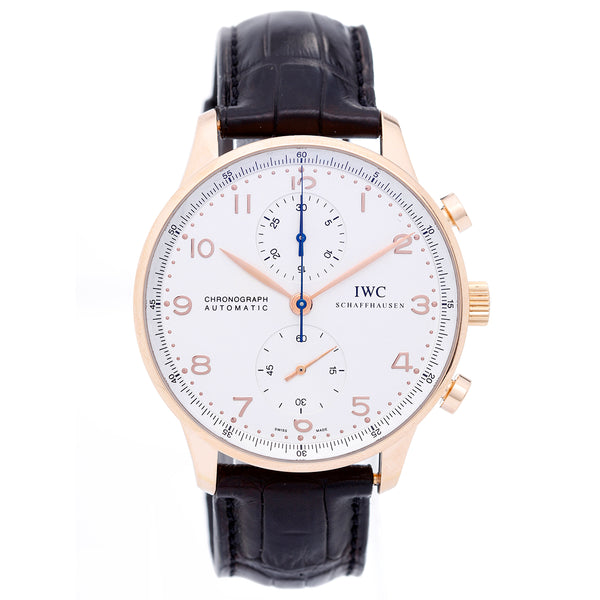 IWC Portuguese Chronograph Rose Gold Men's Watch