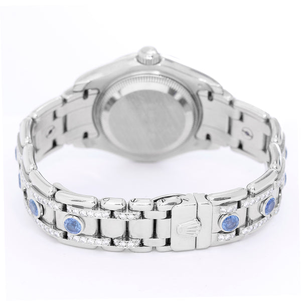 Rolex Pearlmaster/Masterpiece with Diamonds and Sapphire 80359