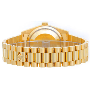 Rolex President Day-Date Men's 18k Gold Men's Watch 118238