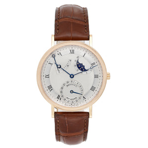 Breguet Classique Moonphase 18k Rose Gold Men's Watch 3137BR/11/986