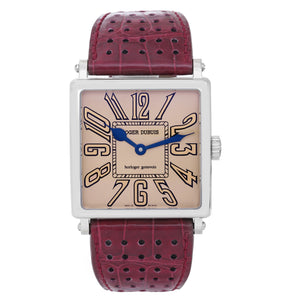 Roger Dubuis Golden Square  18K White Gold Watch