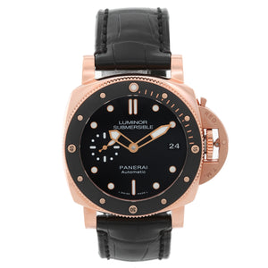 Panerai Luminor Submersible Men's Rose Gold Watch PAM 684