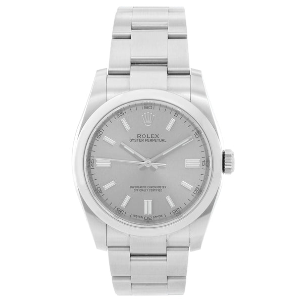 Rolex Oyster Perpetual Men's Stainless Steel Watch 116000