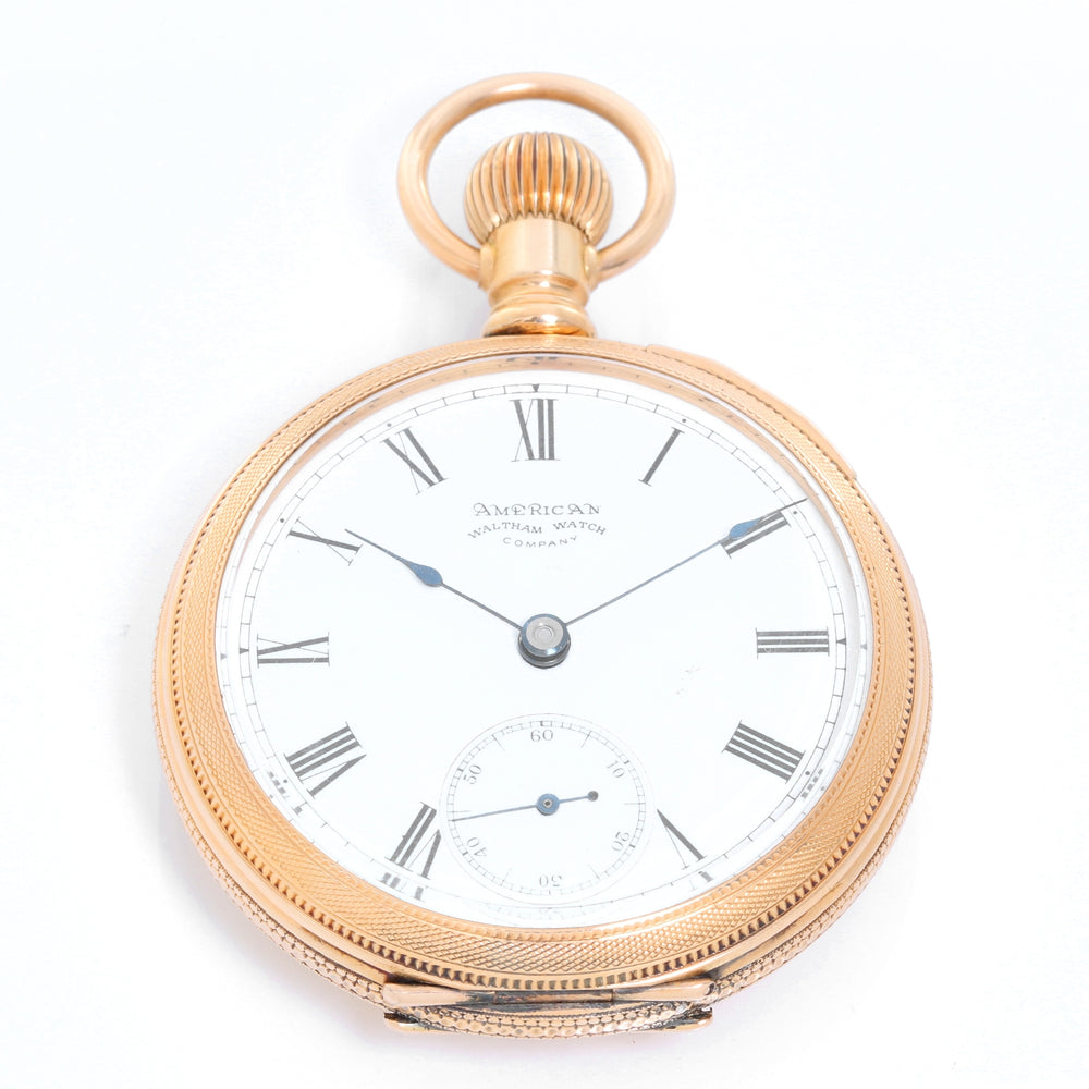 American  Waltham Watch Co.  14K Yellow Gold Pocket Watch