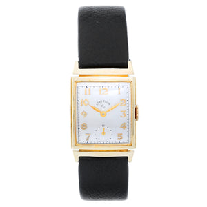 Vintage Lord Elgin 14K Yellow Gold Men's Watch
