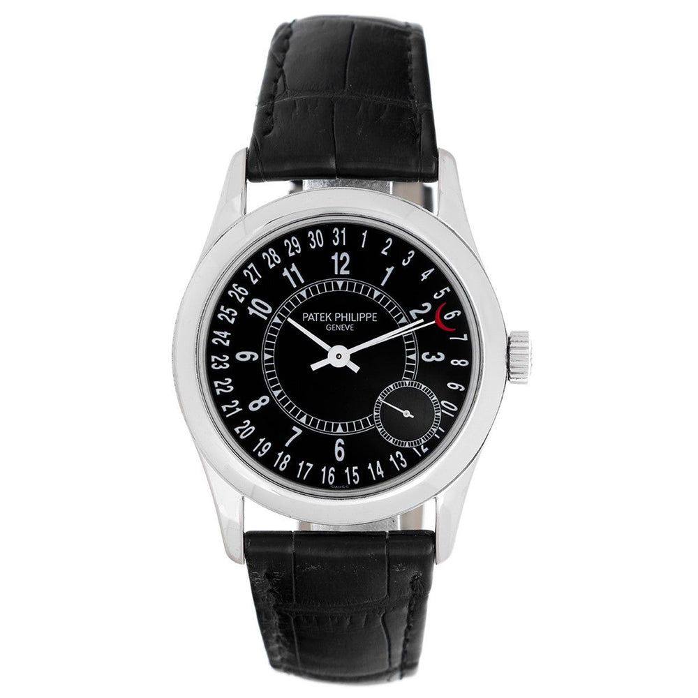 Patek Philippe Calatrava 18k White Gold Watch 6000G-001 or 6000G001 or 6000G