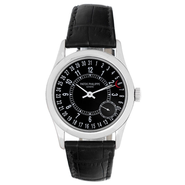 Patek Philippe Calatrava 18k White Gold Watch 6000G-001 or 6000G001 or 6000G