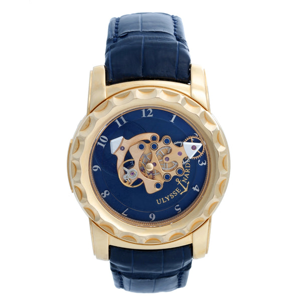Ulysse Nardin Freak 18K  Yellow Gold Men's Watch 016-88