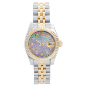 Rolex Ladies 2-tone Datejust Watch 179173