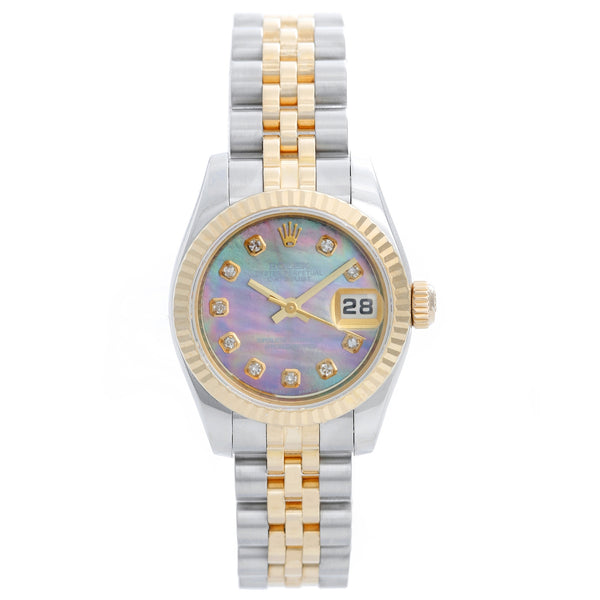 Rolex Ladies 2-tone Datejust Watch 179173