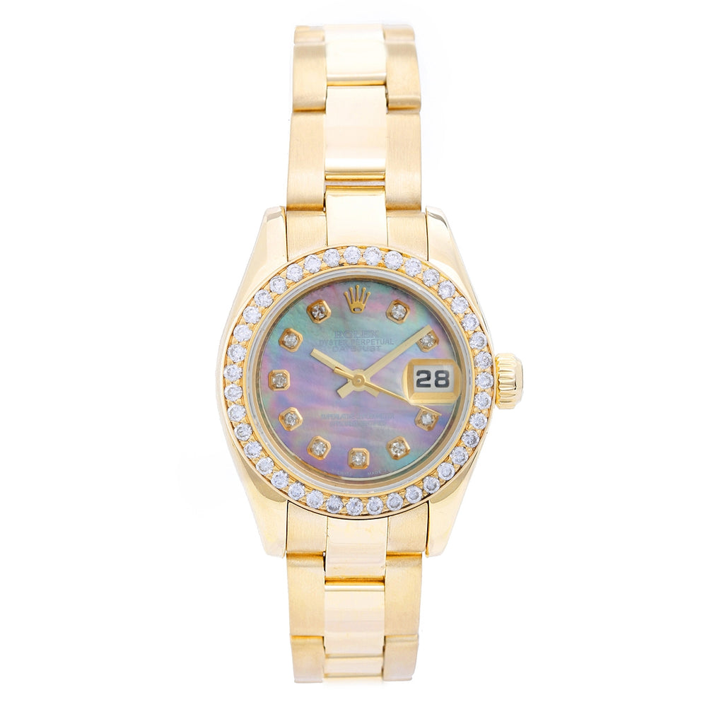 Rolex Ladies President Oyster Bracelet Watch 179138