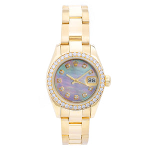 Rolex Ladies President Oyster Bracelet Watch 179138