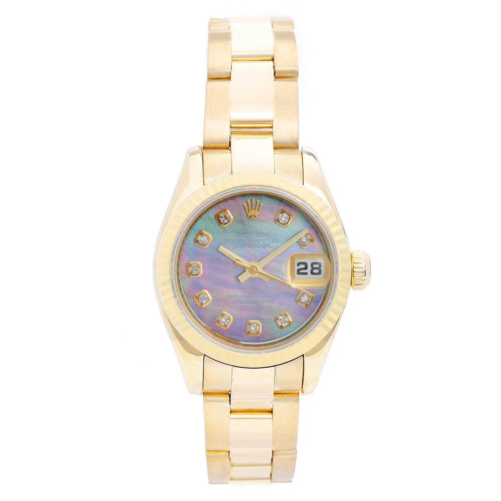 Rolex Ladies President Diamond Watch  179178