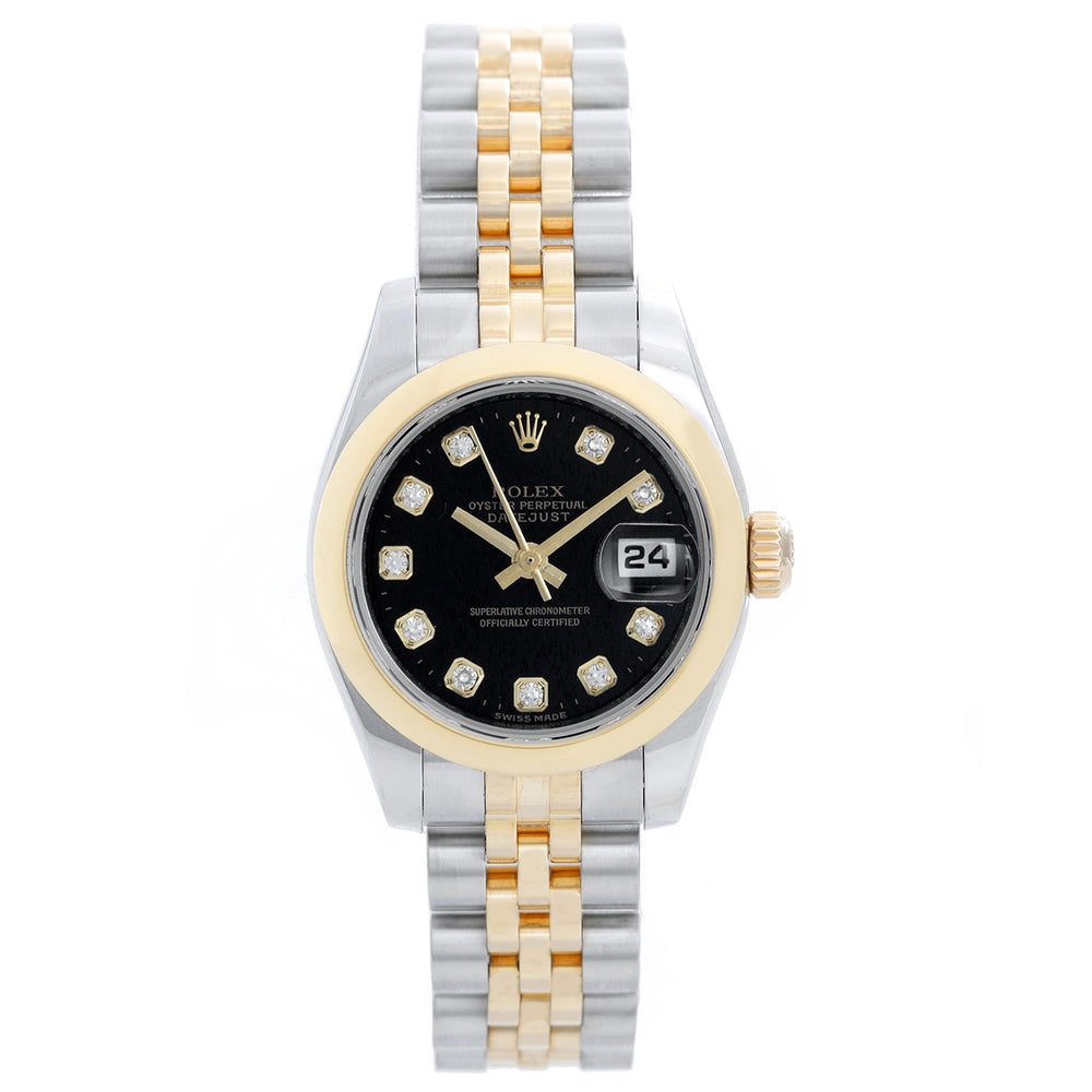 Rolex 2-tone Datejust Ladies 179163 Watch