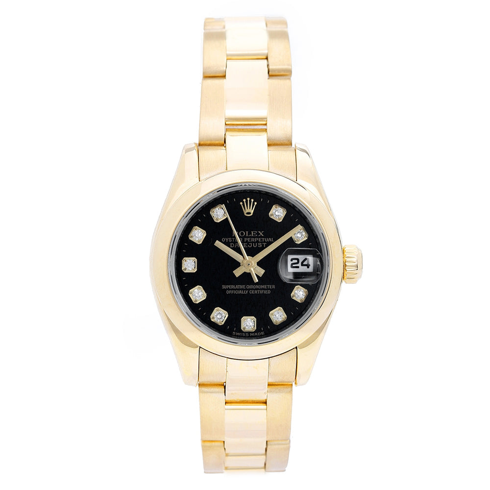 Rolex President Datejust 18K Yellow Gold Automatic 179168