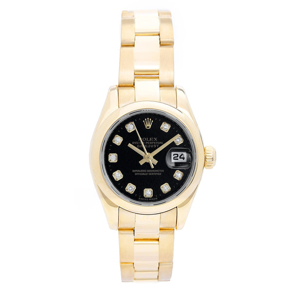 Rolex President Datejust 18K Yellow Gold Automatic 179168