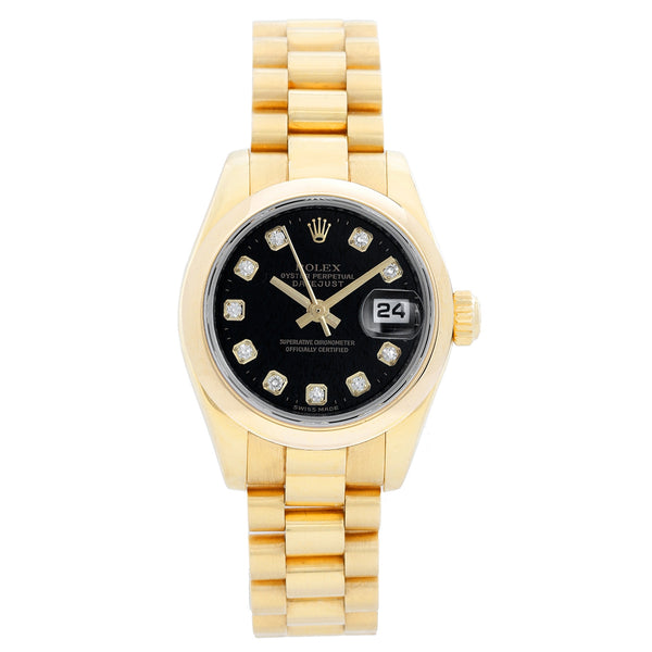 Rolex President Datejust 18K Yellow Gold 179168