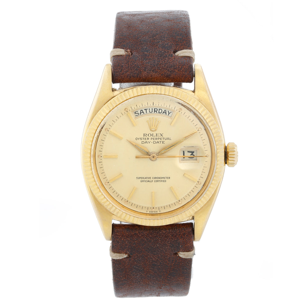 Rolex President Day-Date 18K Yellow Gold Mens 6611 B