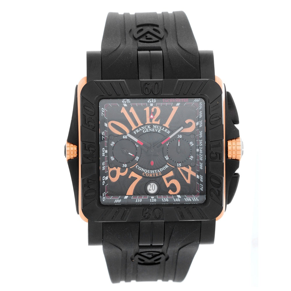 Franck Muller Cortez Conquistador Chronograph 10900 CC DT Rose Gold