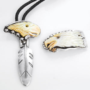 J. W. Cooper by John Winston Mother of Pearl Belt Buckle & Bolo