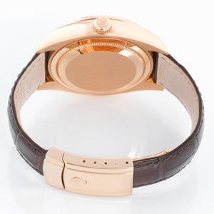 Rolex Sky-Dweller 326135 Men's 18k Rose Gold Annual Calendar GMT Watch 326135