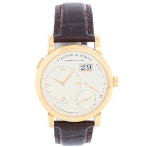 A. Lange & Sohne Lange 1 Yellow Gold Big Date Watch 101.022