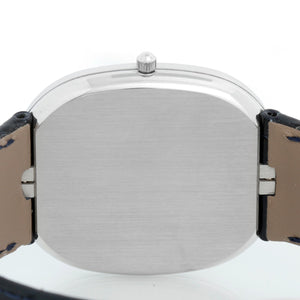 Patek Philippe Golden Ellipse Blue Platinum Men's Watch Ref 5738P-001