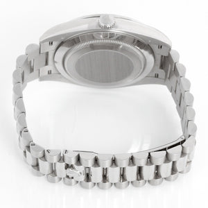 Rolex Day-Date 40 President 18k White Gold Men's 40mm Watch 228349RBR