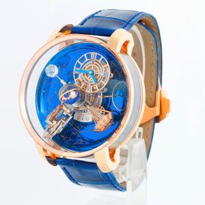 Jacob & Co. Astronomia Sky Rose Gold White Moon Men's Watch AT110.40.AA.WD.A II