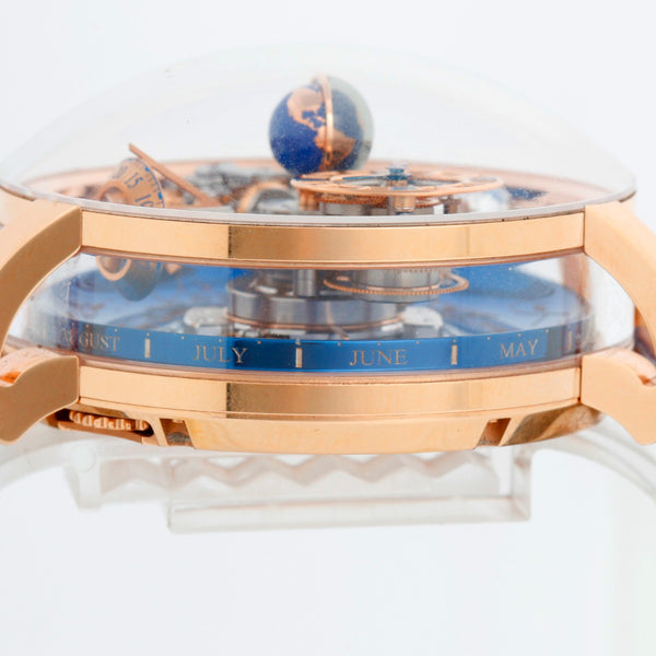 Jacob & Co. Astronomia Sky Rose Gold White Moon Men's Watch AT110.40.AA.WD.A II