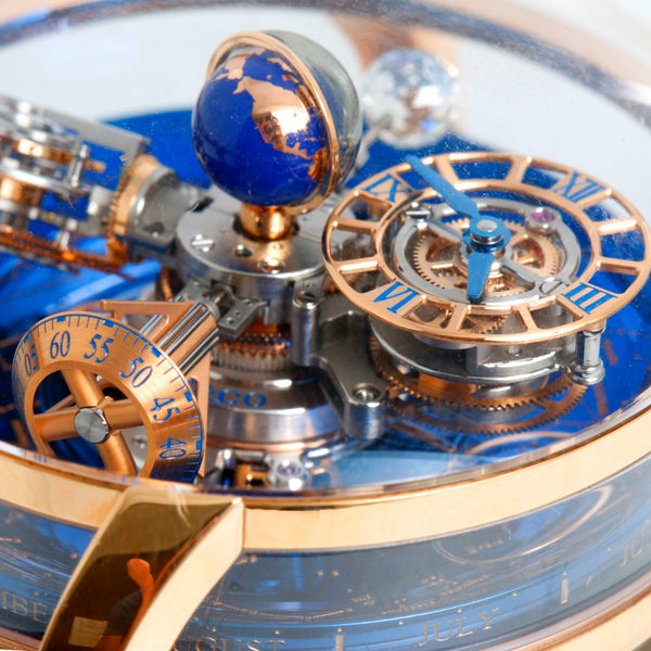 Jacob & Co. Astronomia Sky Rose Gold White Moon Men's Watch AT110.40.AA.WD.A II