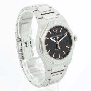 Girard-Perregaux Stainless Steel Laureato Black Onyx Dial Limited Edition 38mm