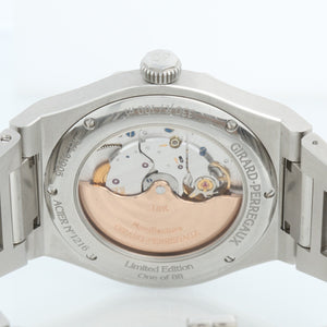 Girard-Perregaux Stainless Steel Laureato Black Onyx Dial Limited Edition 38mm