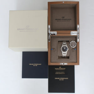 Girard-Perregaux Stainless Steel Laureato Black Onyx Dial Limited Edition 38mm