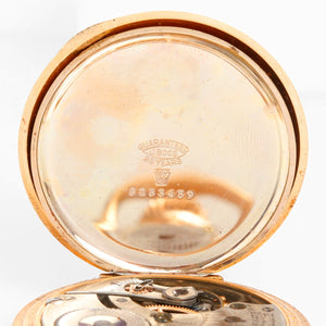 Waltham Antique 17 Jewels Large  Mens Gold Filled Pocket Watch