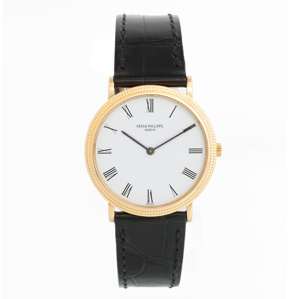 Patek Philippe Yellow Gold Calatrava Men's Quartz Watch Ref. 3954 J or 3954J