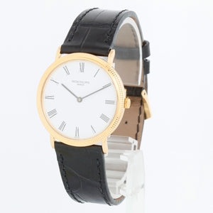 Patek Philippe Yellow Gold Calatrava Men's Quartz Watch Ref. 3954 J or 3954J