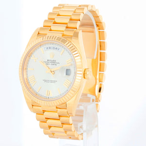 Rolex Day-Date 40 President 18k Yellow Gold Men's 40mm Watch 228238