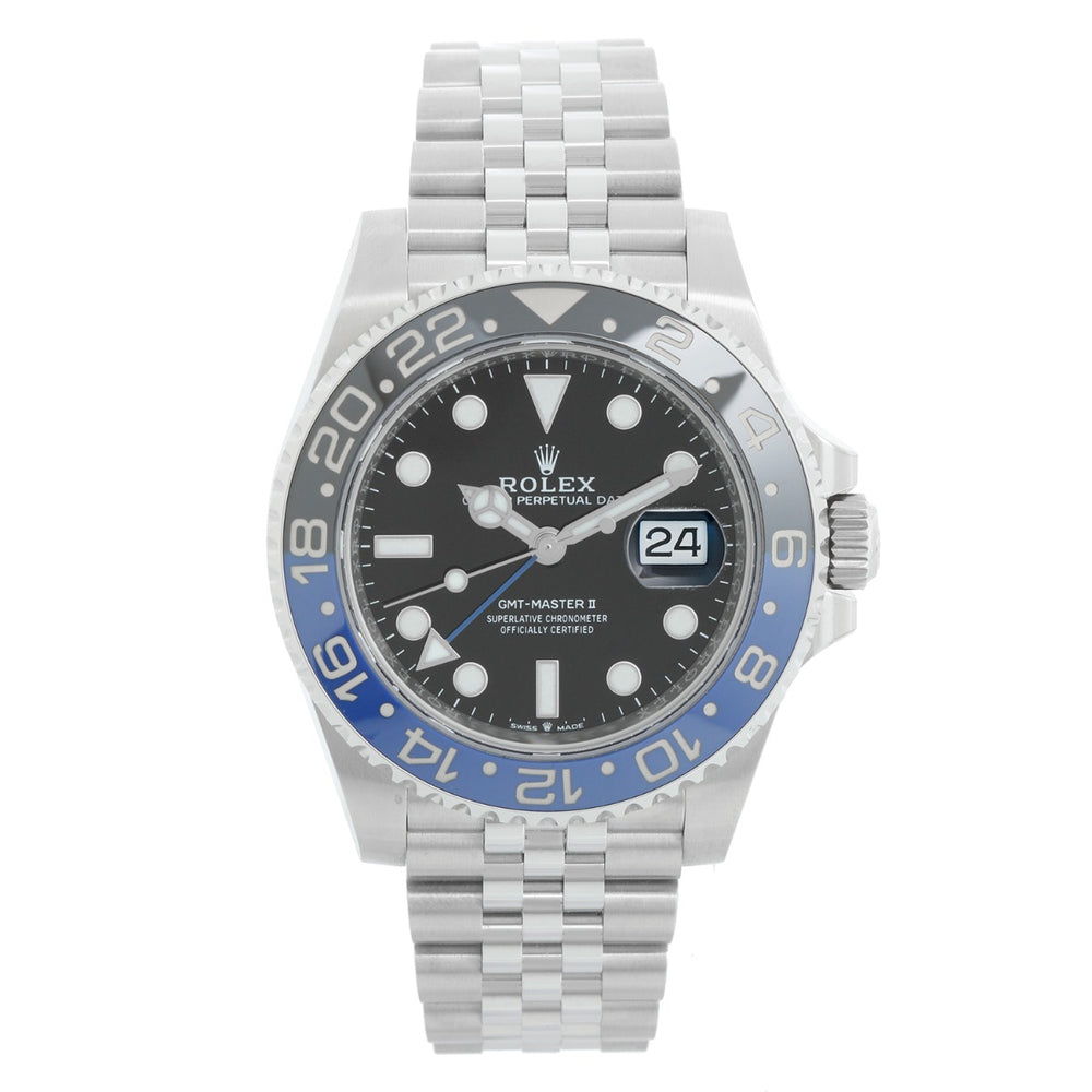 Rolex GMT - Master II 126710 BLNR Stainless Steel Men's Watch " Batman / Batgirl "