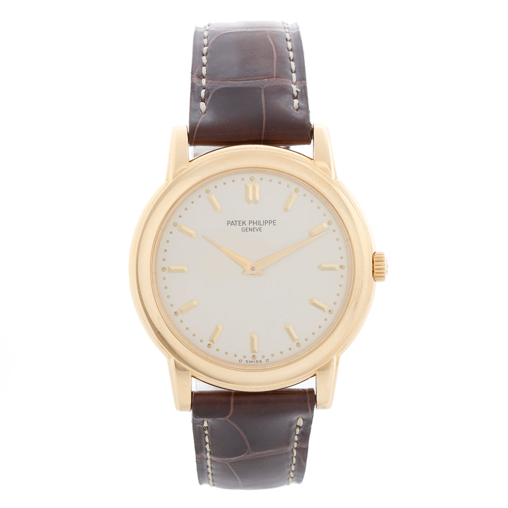 Patek Philippe 5032J Calatrava 18K Yellow Gold Men's Watch