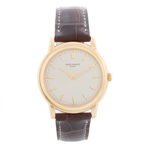 Patek Philippe 5032J Calatrava 18K Yellow Gold Men's Watch