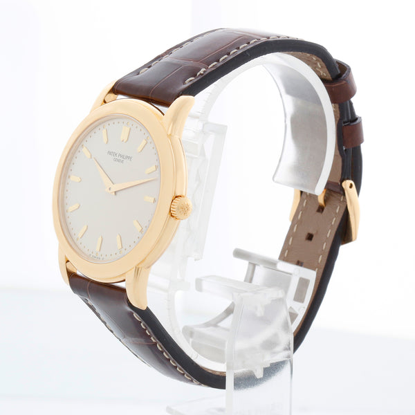Patek Philippe 5032J Calatrava 18K Yellow Gold Men's Watch