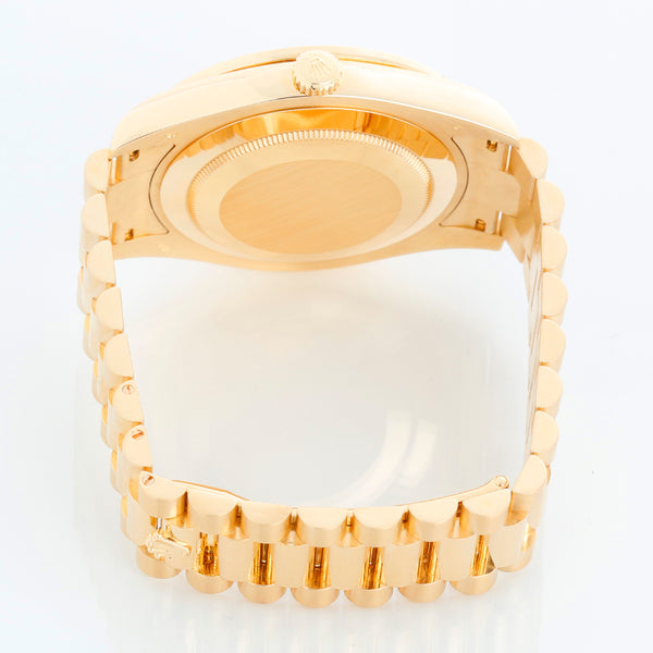 Rolex Day-Date II 41mm 18k Yellow Gold Men's President Watch 218398