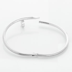 Cartier Juste un Clou 18k White Gold Bracelet Size 19 Ref. CRB6048319