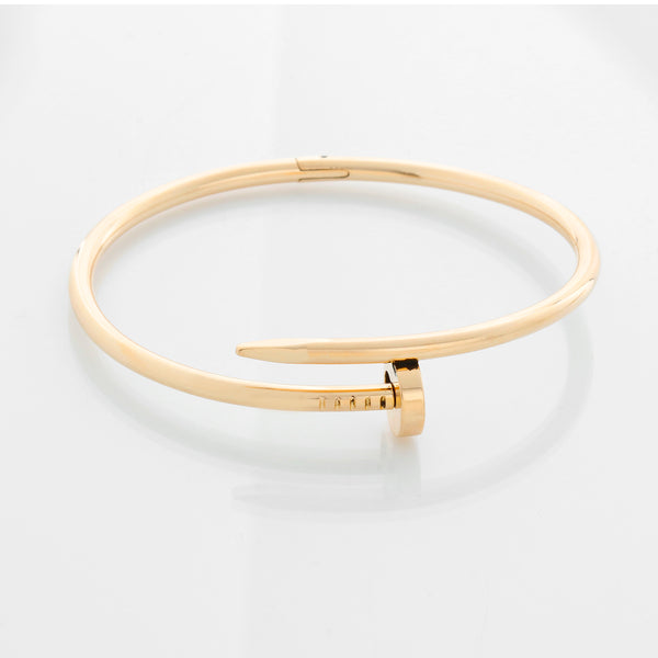 Cartier Juste un Clou 18k Yellow Gold Bracelet Size 19 Ref. B6048217