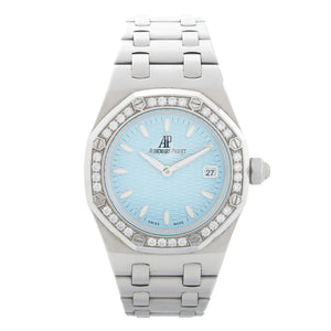 Audemars Piguet Royal Oak Lady Blue Dial Stainless Steel Ref. 67651ST