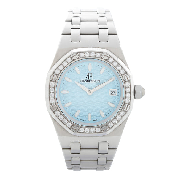 Audemars Piguet Royal Oak Lady Blue Dial Stainless Steel Ref. 67651ST