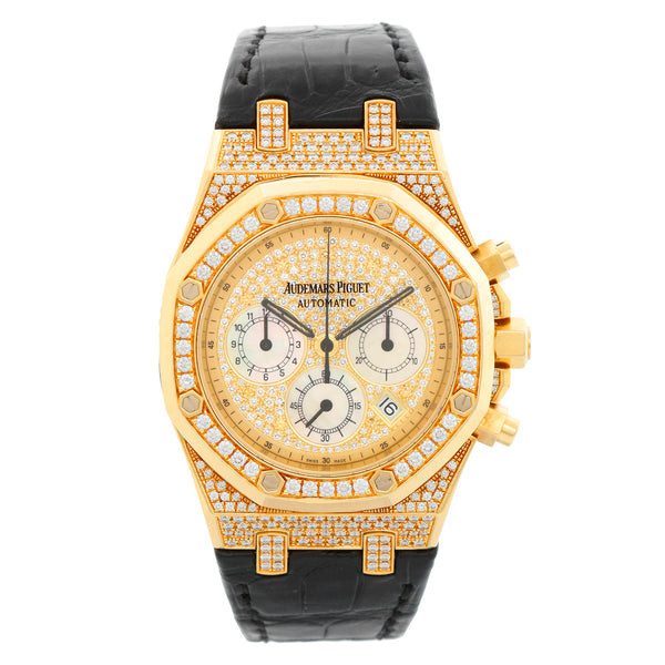 Audemars Piguet Royal Oak Chronograph Men's 18k Yellow Gold Watch 26068BA.ZZ.D088CR.01