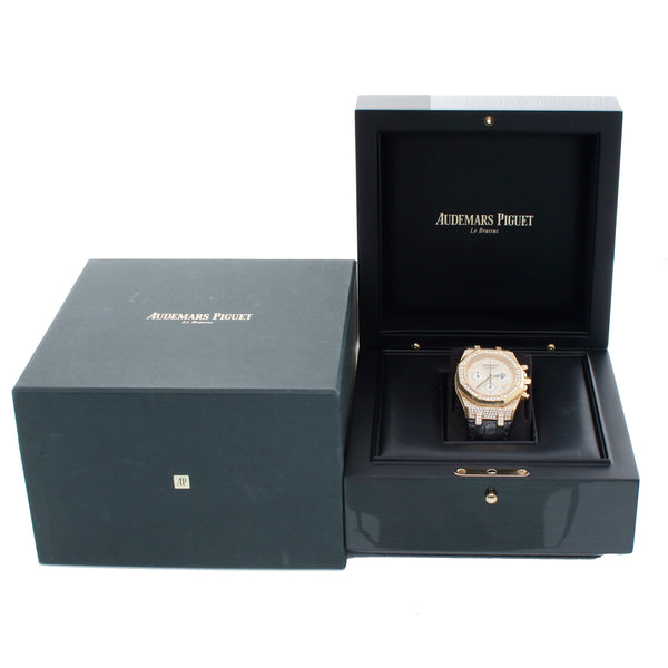 Audemars Piguet Royal Oak Chronograph Men's 18k Yellow Gold Watch 26068BA.ZZ.D088CR.01