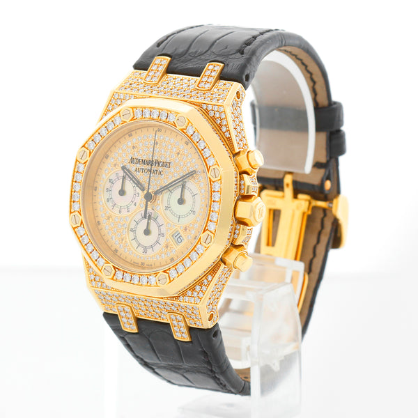 Audemars Piguet Royal Oak Chronograph Men's 18k Yellow Gold Watch 26068BA.ZZ.D088CR.01